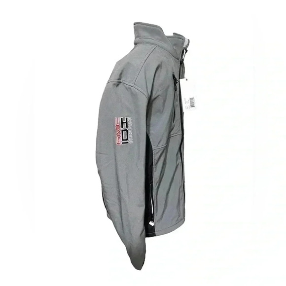GMC Sierra HD Soft Shell Gray/Black Jacket Men’s size Medium GM Official New - Picture 2 of 15